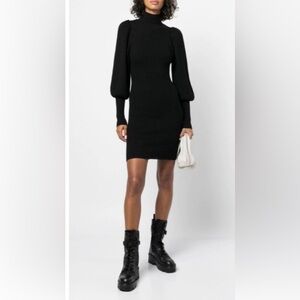 Alice+Olivia wool Caleb long-sleeved knit dress Size S